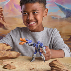 Transformers CYBERWORLD Galvatron flame blaster on dragon mode boosts action