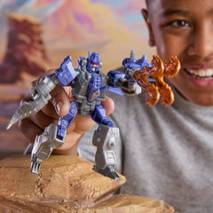 Transformers CYBERWORLD Galvatron flame blaster on robot mode boosts action