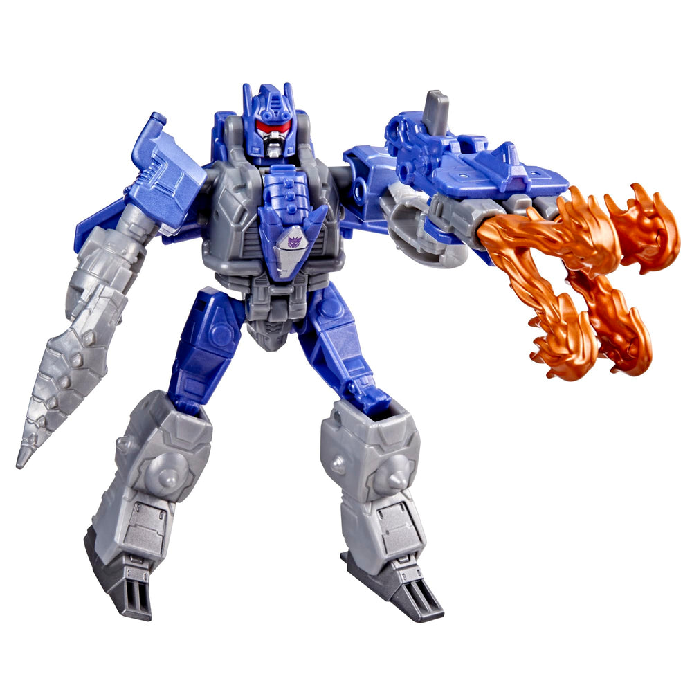 Transformers CYBERWORLD Galvatron robot figure in dynamic pose for imaginative play