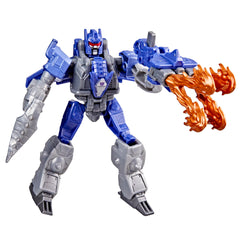 Transformers CYBERWORLD Galvatron robot figure in dynamic pose for imaginative play