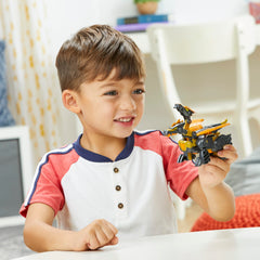 Transformers Dinobot Adventures Predaking figure dragon mode fuels epic explorations.