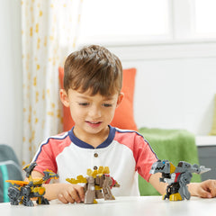 Transformers Dinobot Adventures Snarl figure in dinosaur mode inspires adventurous stories.
