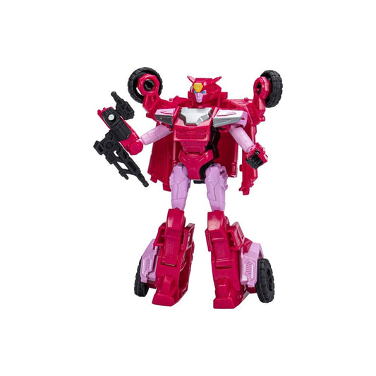 Transformers EarthSpark Elita-1 robot mode figure ideal for imaginative battles.