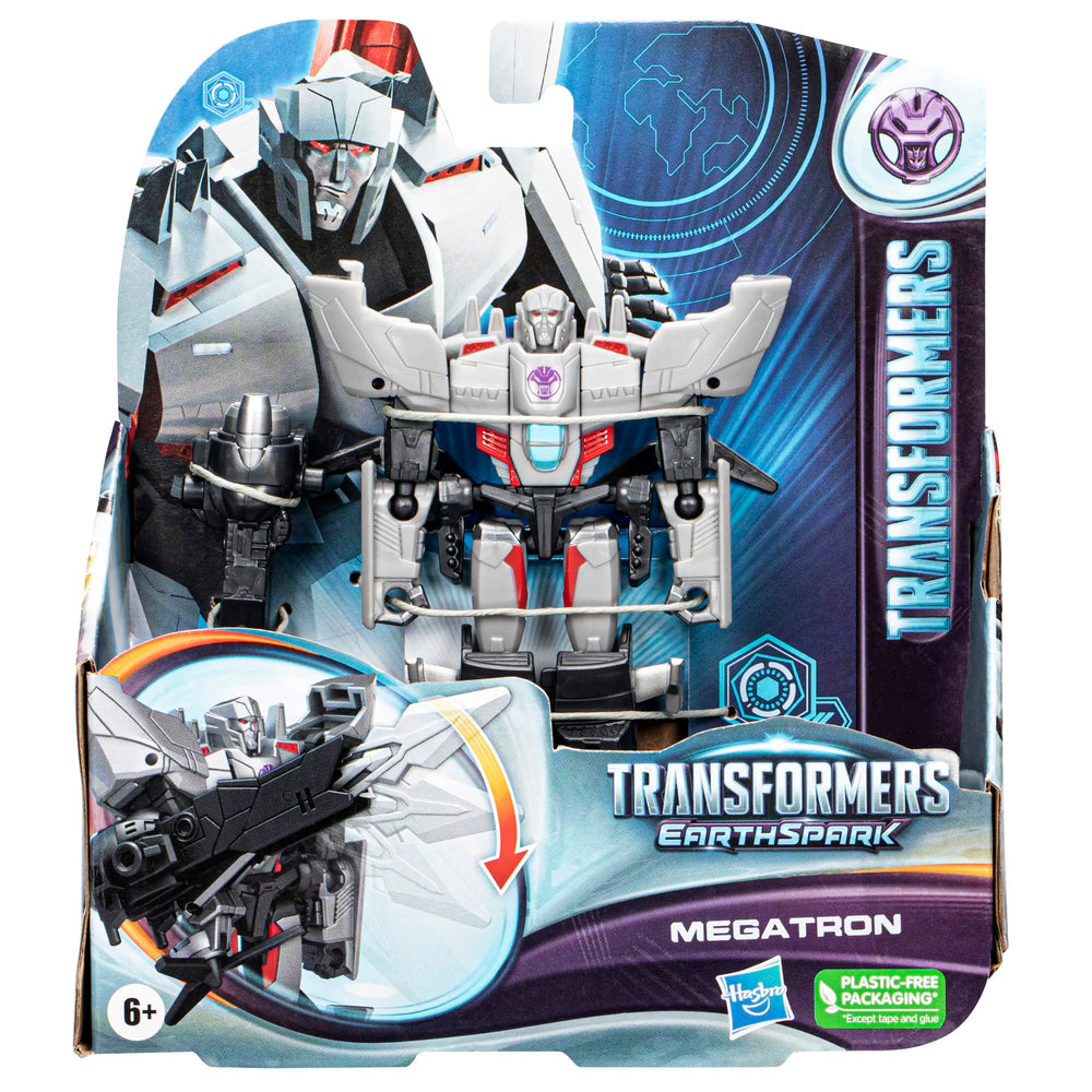 Megatron in armored aircraft mode ready for dynamic play.