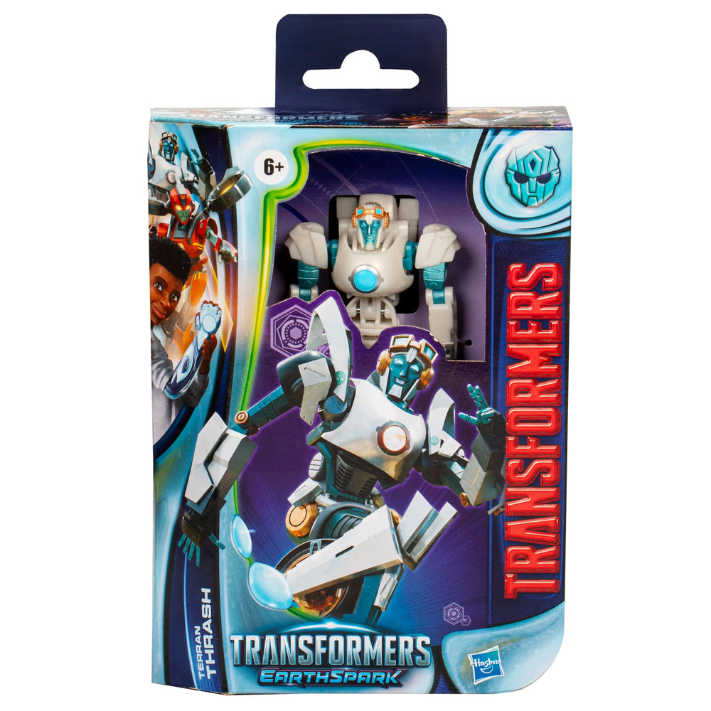 Terran Thrash includes missile and shield-blaster accessories attached in both modes.