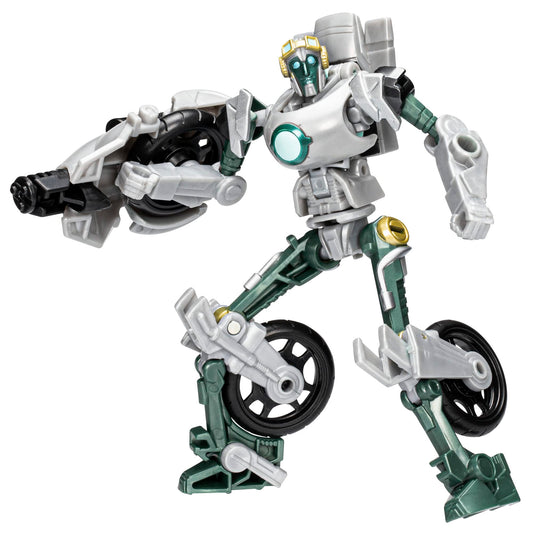 Transformers EarthSpark Terran Thrash in robot mode ready for imaginative play and action