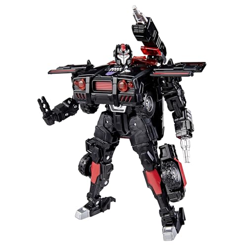 Transformers Flatline on display shelf creates heroic diorama vibes