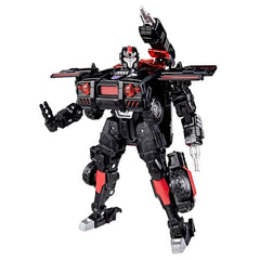 Transformers Flatline on display shelf creates heroic diorama vibes