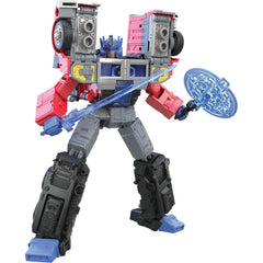 Transformers G2 Laser Optimus Prime in robot form for imaginative play and display