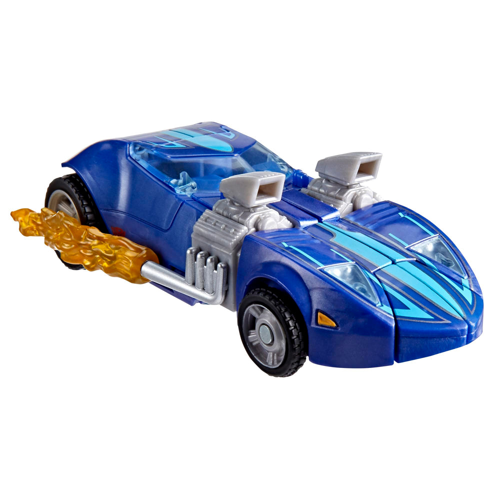 Flame attachments on both modes for added flair