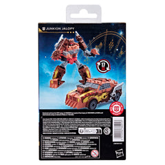 Transformers Junkion Jalopy articulation enables dynamic display poses.