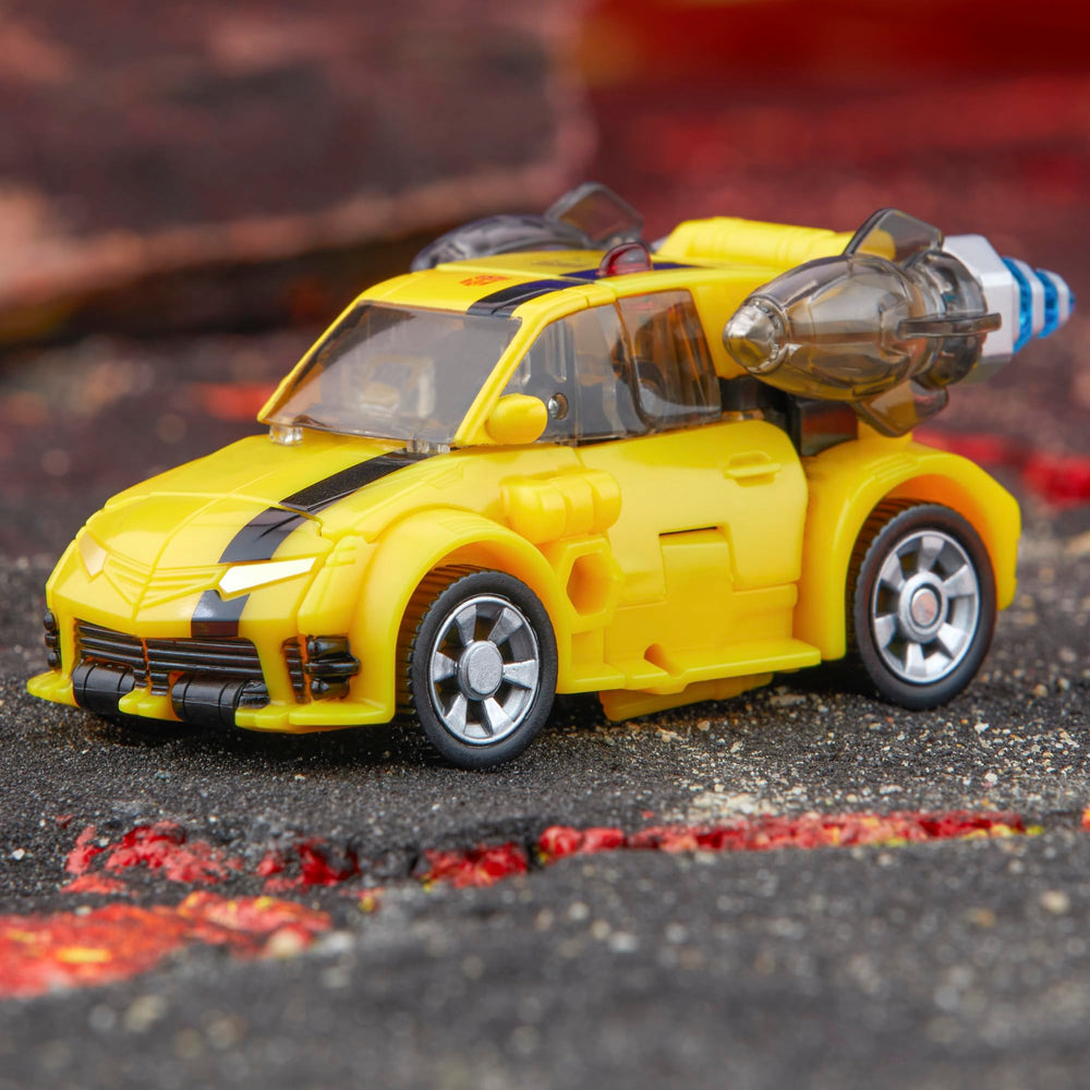 Transformers Legacy United Bumblebee articulated joints enable dynamic posing