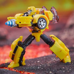 Transformers Legacy United Bumblebee 22-step conversion sequence in play