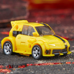 Transformers Legacy United Bumblebee stinger accessory attached during action