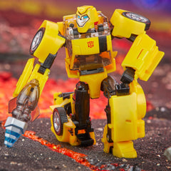 Transformers Legacy United Bumblebee turbo booster accessory enhances battle-ready look