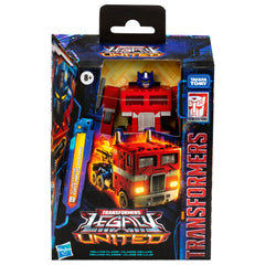 Transformers Legacy United Deluxe articulated figure enabling head, arm, and leg movement for poses.