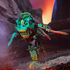 Transformers Infernac Shard transforming to helicopter mode in 13 steps.