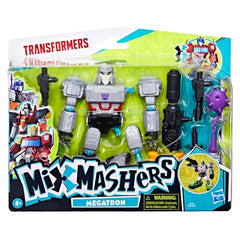 Megatron with black blasters for action-packed battles in MixMashers line.