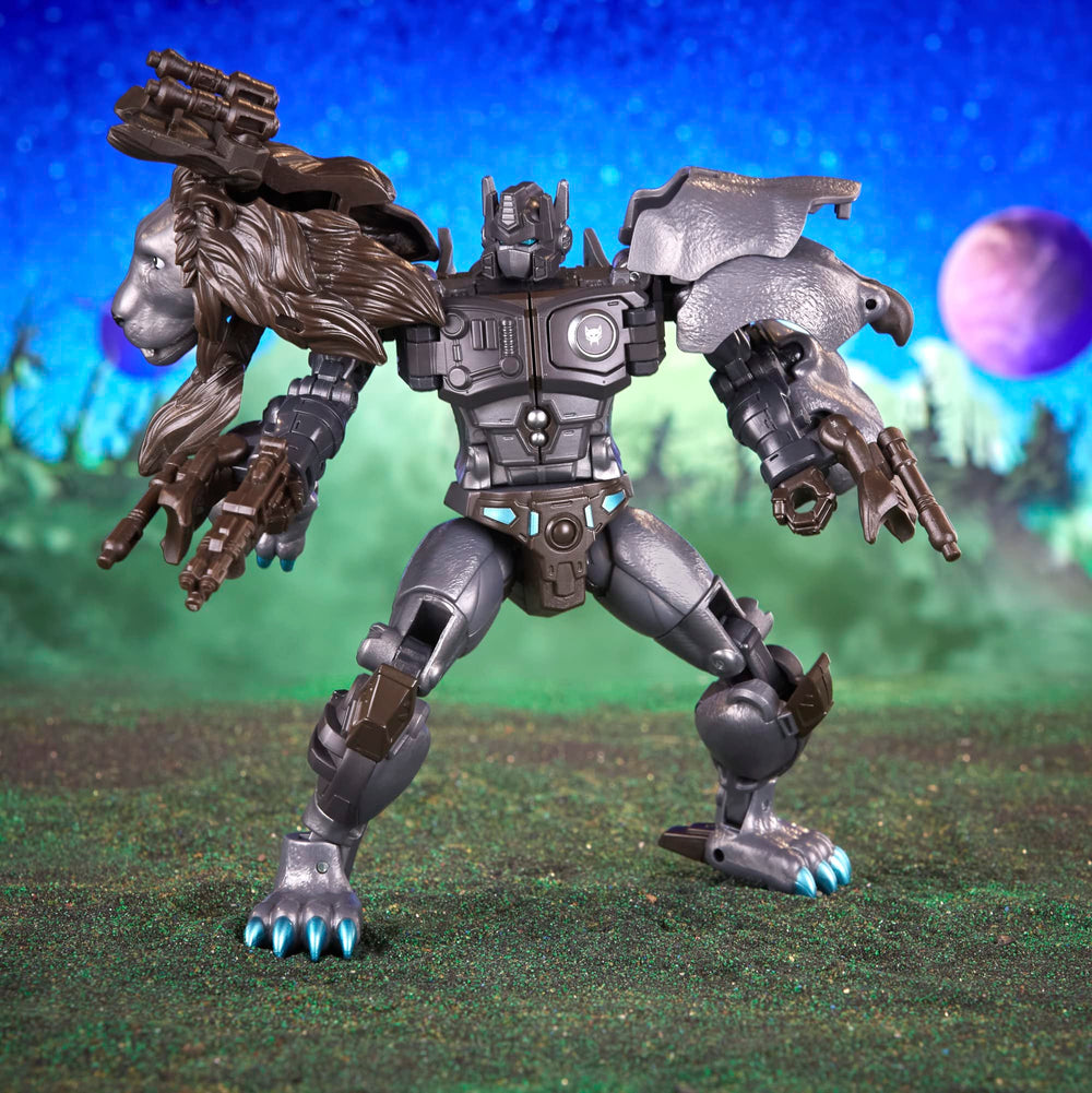 7-inch Nemesis Leo Prime compatible with many Legacy figures for display.