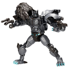Transformers Nemesis Leo Prime in robot mode ready for action and imaginative play.