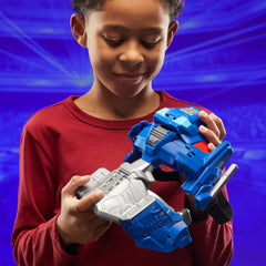 Transformers One accessories attached to robot for enhanced play options