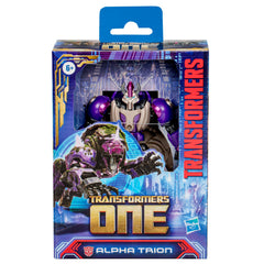 Transformers One Prime Changer Alpha Trion cybertronian lion mode toy for dynamic roleplay.