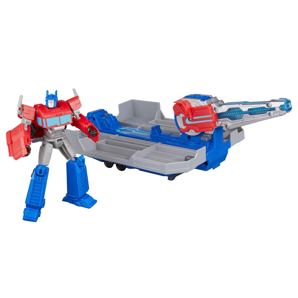 Transformers Optimus Prime launcher projectile provides action-packed projectile play.