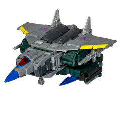 Transformers Overcharge figure in tank mode for sturdy, imaginative battles.