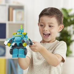 Transformers Playskool Rescue Bots Hoist with winch whip feature for action play.