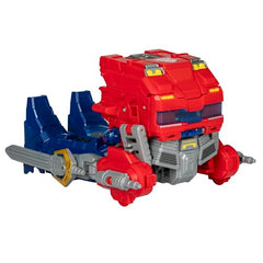 Transformers Power Flip pull-down leg extension for authentic height changes.