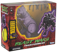 Transformers Predacon Megatron tech-specs panel highlights strength, speed, and firepower at a glance.
