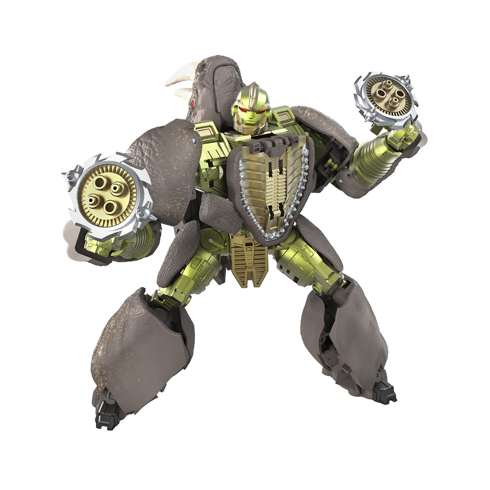 Transformers Rhinox beast mode texture highlights display realism