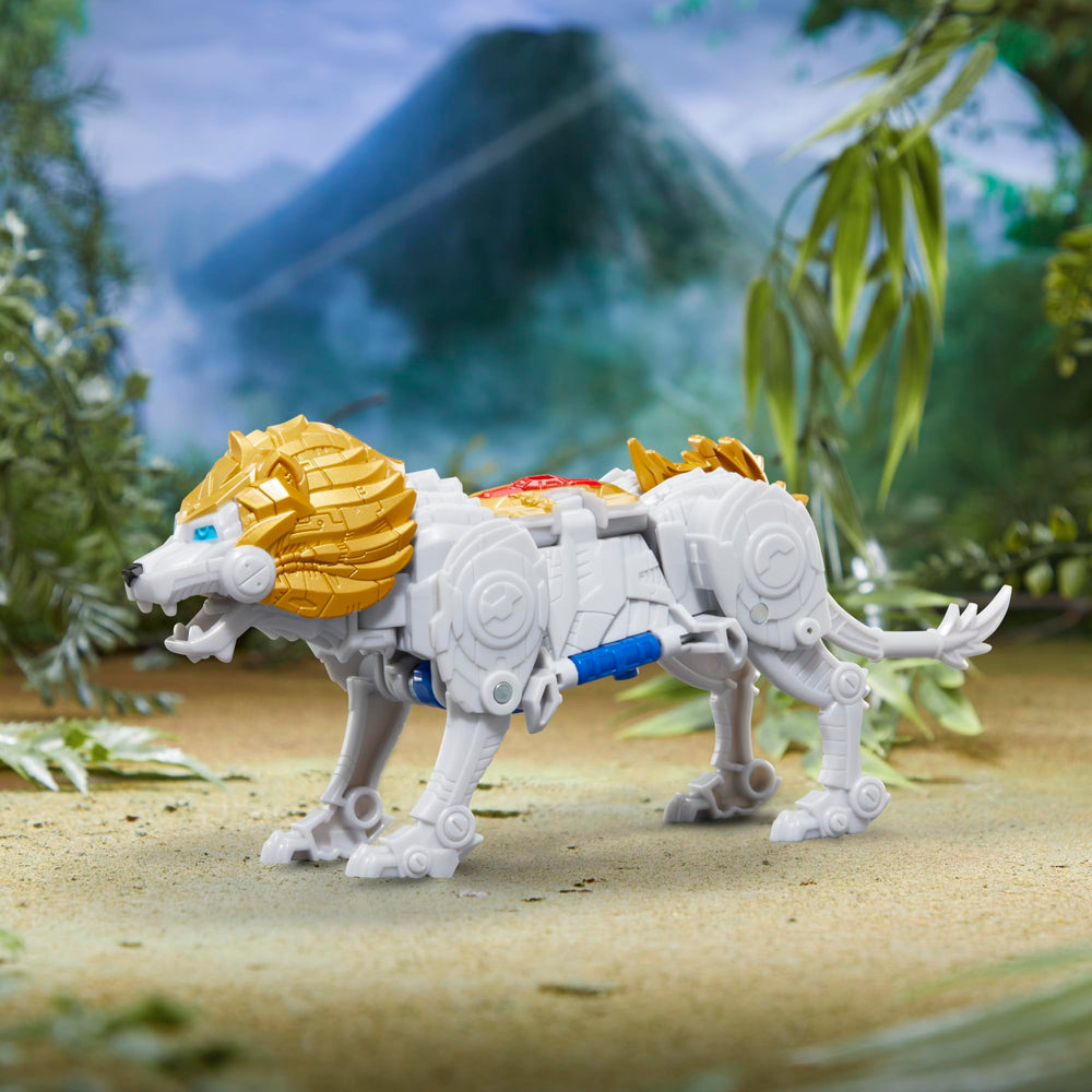 Transformers Rise of the Beasts Lionblade armor attachment to Optimus Prime