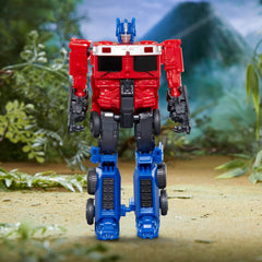 Transformers Rise of the Beasts dynamic battle scene with two figures