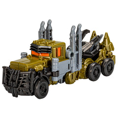 Transformers Scourge robot mode: iconic pose ideal for imaginative play and display.