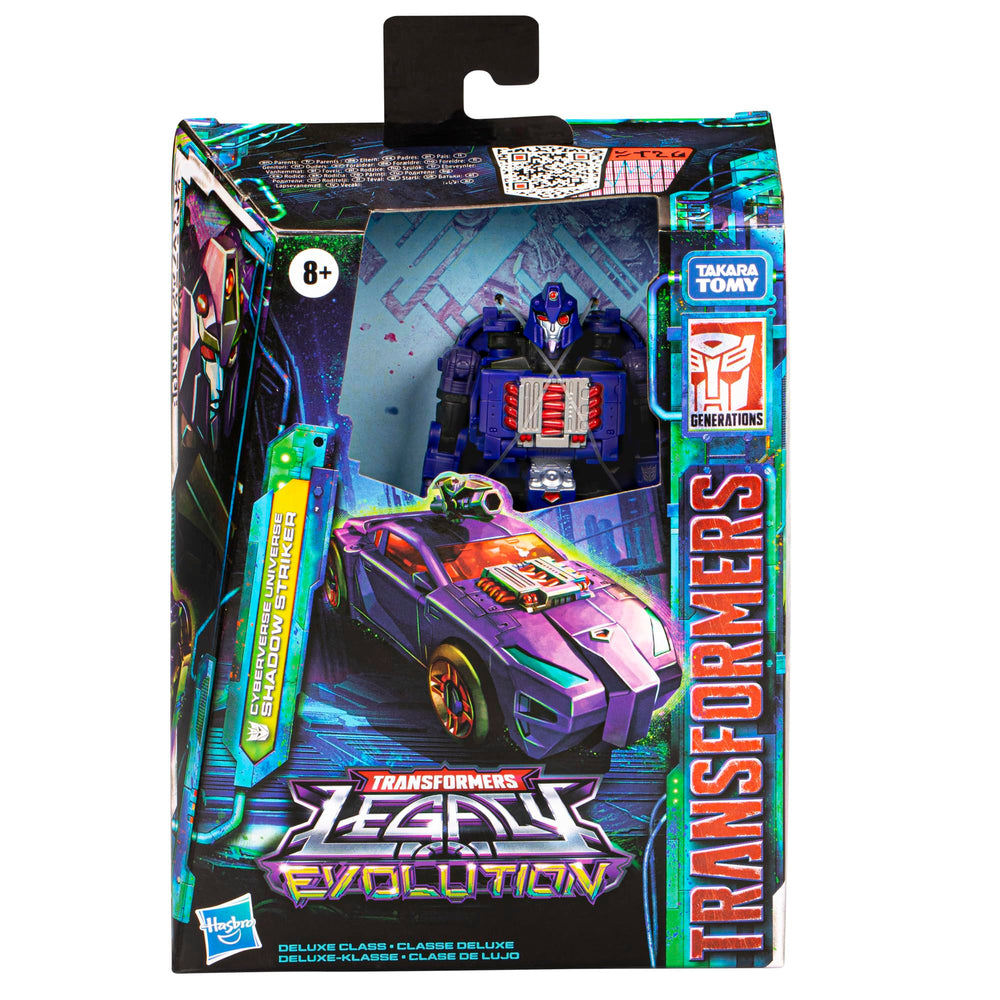 Shadow Striker in sports car mode enables fast action