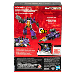 Transformers Skywarp 6.5-inch articulated figure ready for posing.