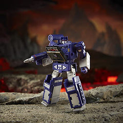 Transformers Soundwave Core Class accessories with missile blaster and shoulder cannon.