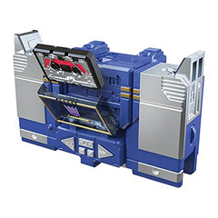 Transformers Soundwave Core Class side view highlighting portable, quick-play setup.