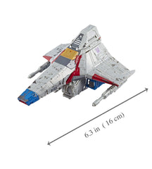 Transformers Starscream WFC-S24 weapon ports enable customizable loadouts.