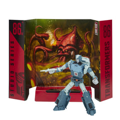 Kup 4.5-inch scale pose in Sea Squid Showdown scene for collectors