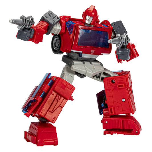 Transformers Studio Series 86-17 Ironhide robot mode with movie deco for display