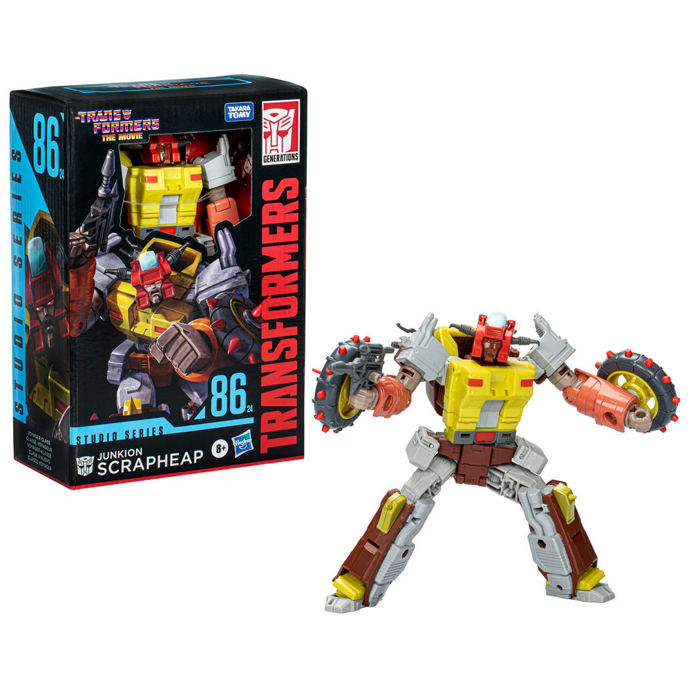 Transformers Studio Series figure with articulated joints for dynamic actions.