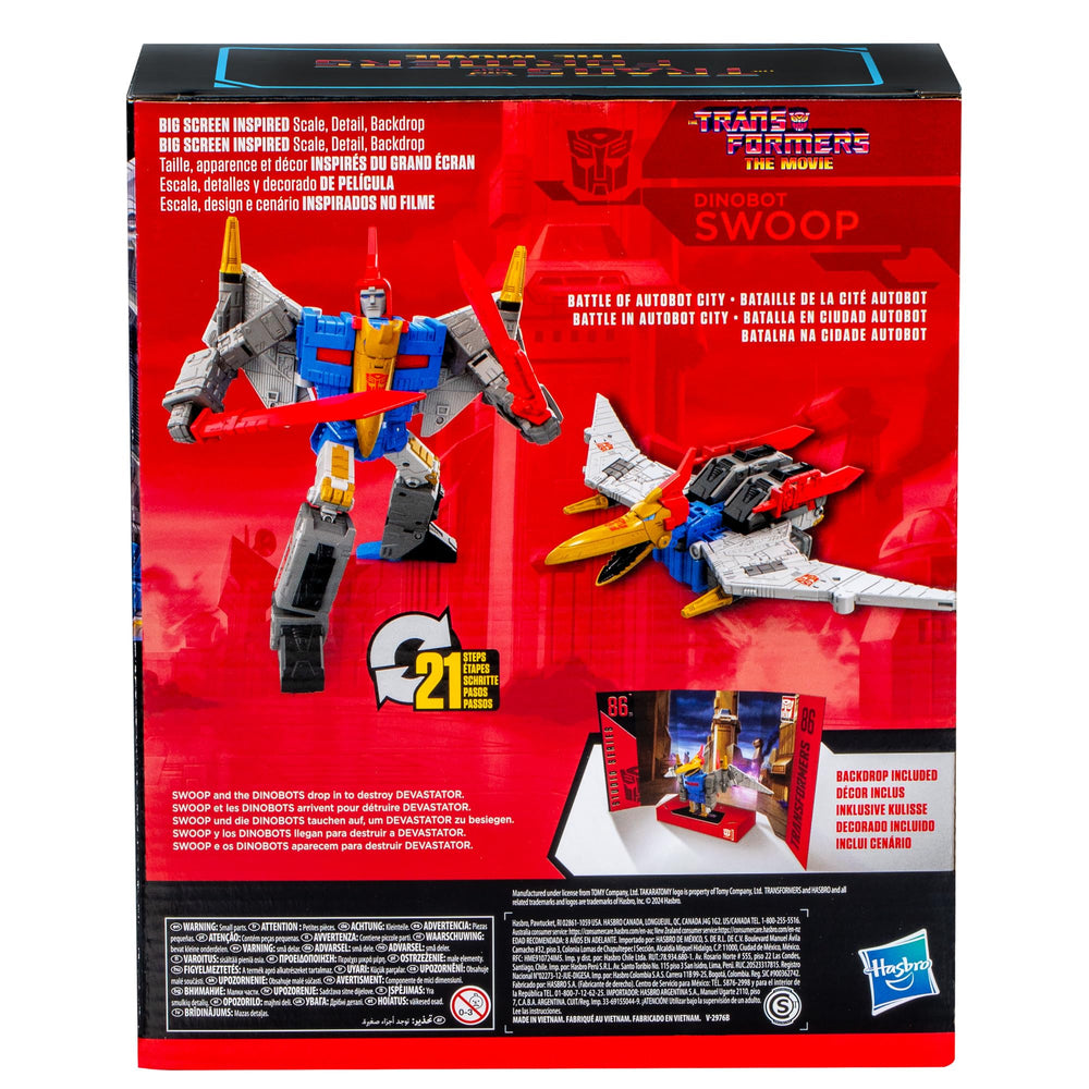 Dinobot Swoop highly articulated joints for action poses
