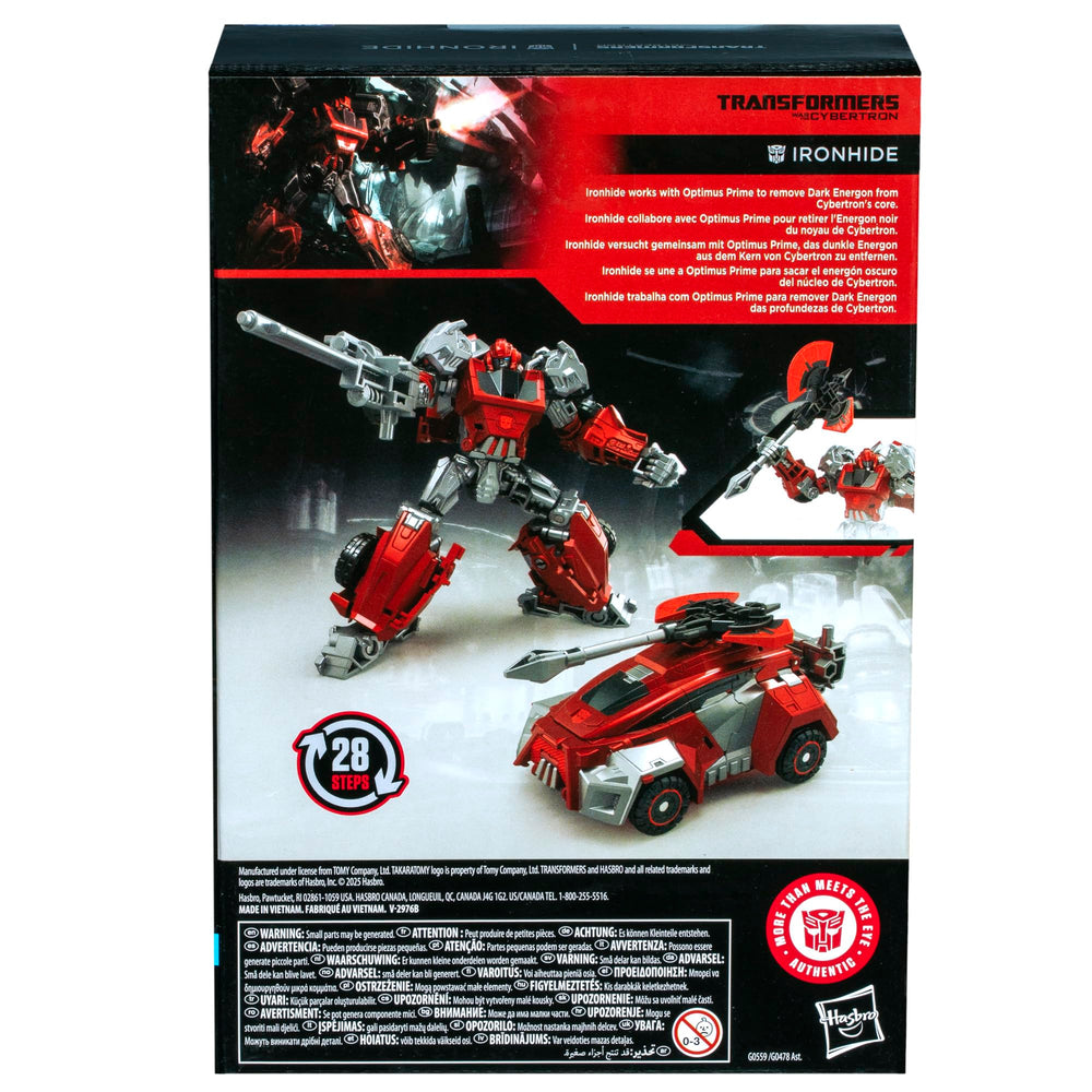 Articulated Ironhide enables dynamic poses for display and storytelling