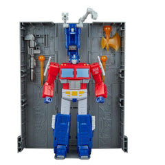 Roller accessory enhances dynamic action poses for Optimus Prime