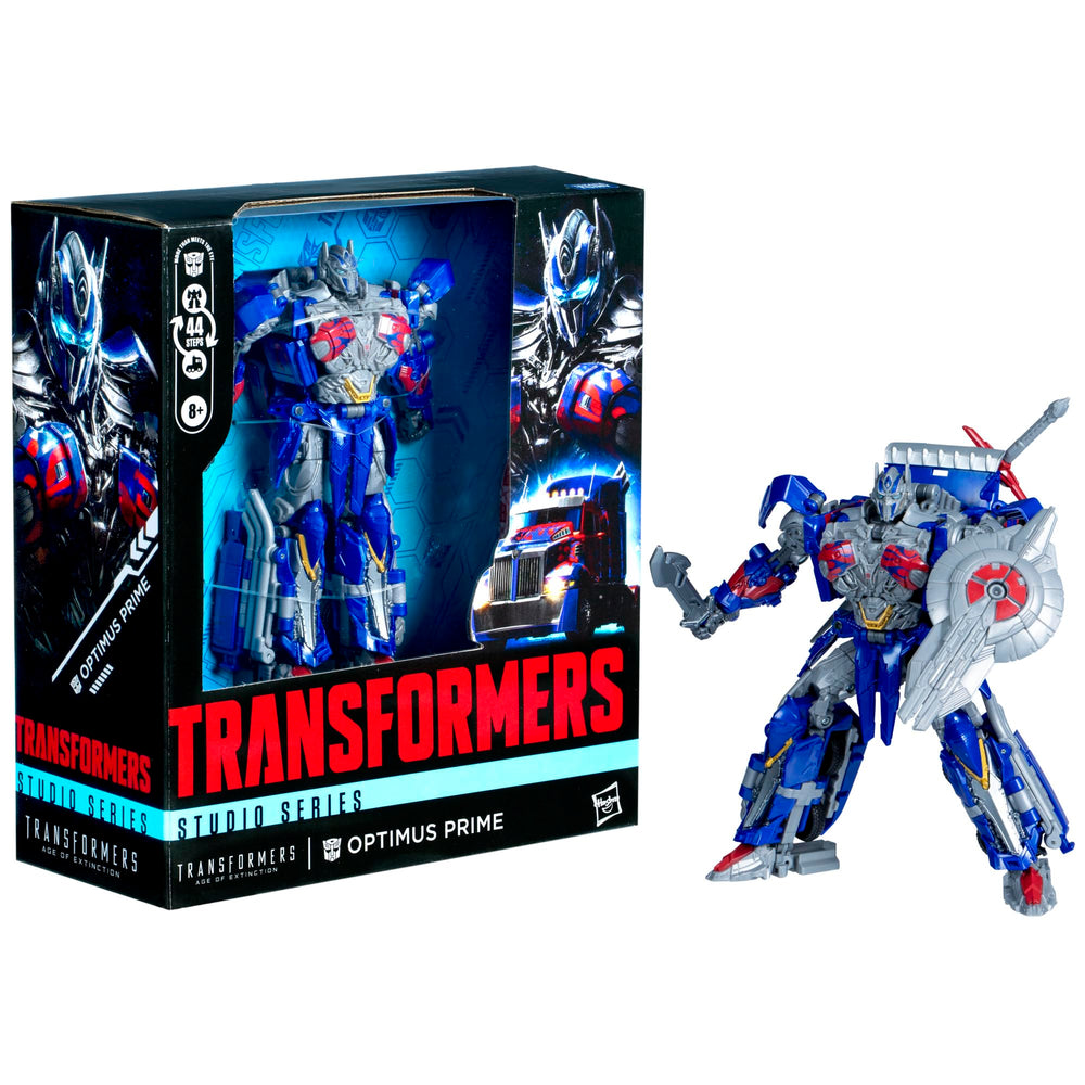 Transformers Studio Series Optimus Prime sword attachment enhances action play.