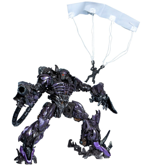 Transformers Studio Series Shockwave robot-to-cannon conversion in 17 steps