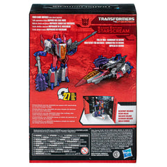 Transformers Studio Series Starscream accessories include blaster and mace for detailed setups