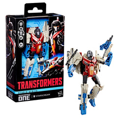 Starscream articulation enabling dramatic posing for action scenes